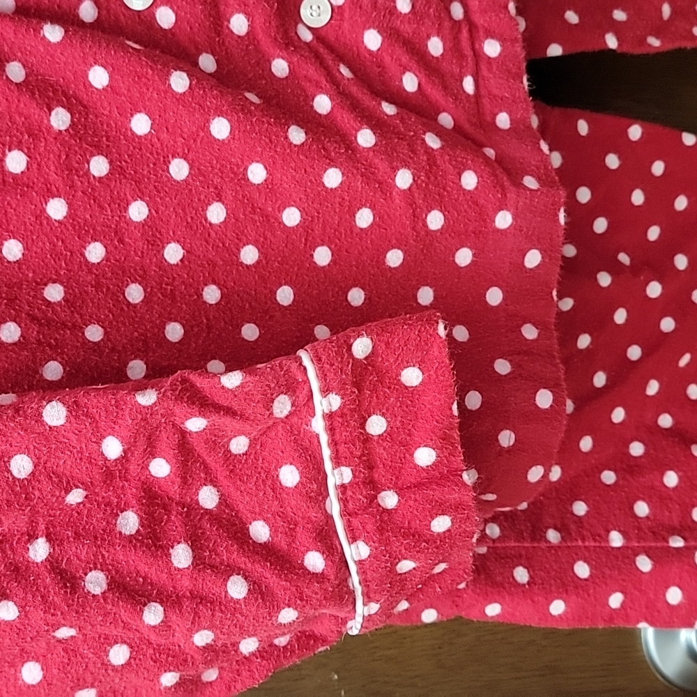PAJAMA SET FLANNEL. Charter club intimates size medium two-piece - Picture 4 of 8